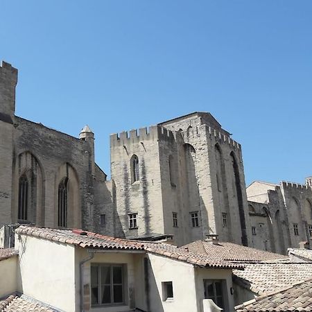 Renove, Vue Sur Palais Des Papes, Terrasse Et Wifi Troisieme Etage Appartement Avignon Buitenkant foto